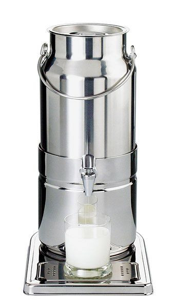 APS melkkan -TOP FRESH-, 23 x 35 cm, hoogte: 45 cm, roestvrij staal 18/8, 1 koelelement in de bodem, 5 liter, 10750