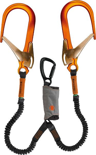 Skylotec vanglijn Y-Flexband SKYSAFE PRO FLEX Y, FS 64 ALU GR / KOBRA AL TRI, L-0560-1,8