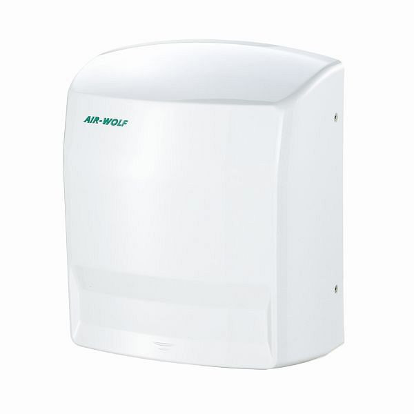 Air Wolf handendroger, serie A, H x B x D: 302 x 253 x 152 mm, ABS kunststof wit, 10-072