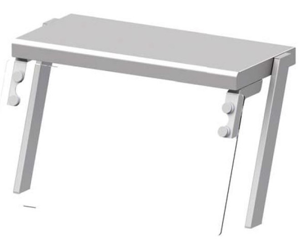 Stalgast bovenblad met glazen hoestbescherming en warmtelamp 1433x450x450 mm voor voedseluitgiftesystemen, ZS14102