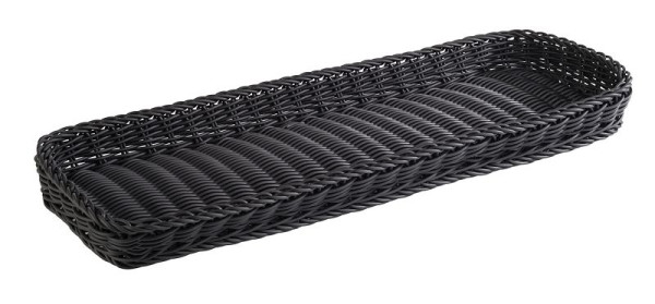 APS mand -PROFI LINE-, 60 x 20 cm, hoogte: 5 cm, polypropyleen, zwart, 50913