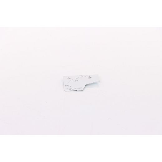 ELMAG schaal 0-100A voor ampèremeter 72x72mm, 9503781