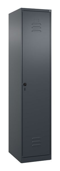 C+P luierkluis Classic PLUS, 1850x400x500mm, 7016/7016, veiligheidsdraaigrendel, 080000-12 S10010