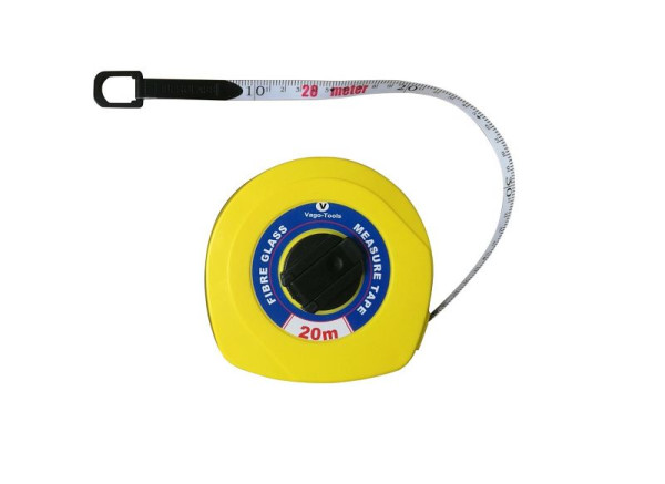 VaGo-Tools capsule meetlint meetlint 20m met slinger glasvezel, JR-2008_kv