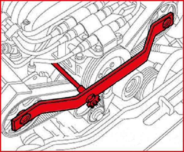 KS Tools motordistributiegereedschapset voor VAG, 6-delig Audi, 400.0225