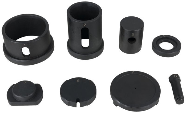 KS Tools A-arm bussenset voor DAF, Ø 70 mm, 8 stuks, 460.3925