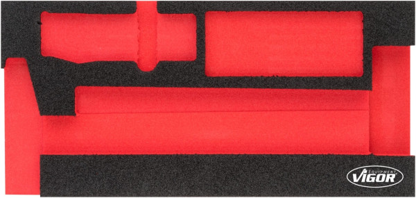 VIGOR 2-componenten zachtschuiminleg, afmetingen inzet / lademaat: S (188 x 393 x 35 mm), gebruik: V5006, V5006-L