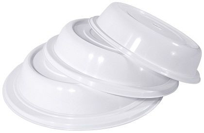 Contactplaat bel, wit 27 cm, 6440/270