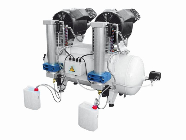 AEROTEC tandemcompressor perslucht met droger olievrije tandarts, 2013217