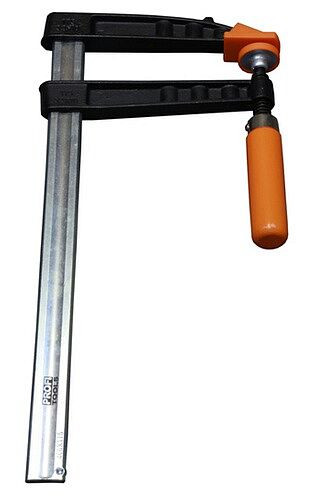 MMXX schroefklem 800/175 mm, geprofileerde stalen rail 32x10 mm, 75595