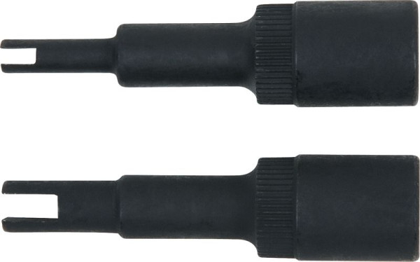 KS Tools bitdoppenset voor airconditioning vaste gasklep, 2 stuks, 550.1175