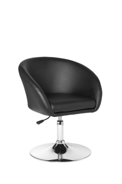 Amstyle Design relaxfauteuil kunstleer zwart, SPM2.157