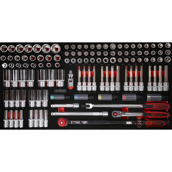 KS Tools PERFORMANCEplus gereedschapset 120-delig 1/2' dopsleutel, 813.0120
