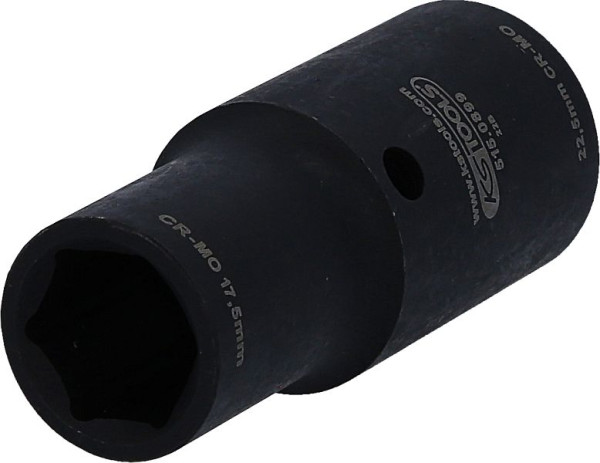 KS Tools 1/2" speciale aluminium velgen 2 in 1 slagdop, 17,5 / 22,5 mm, 515.0899