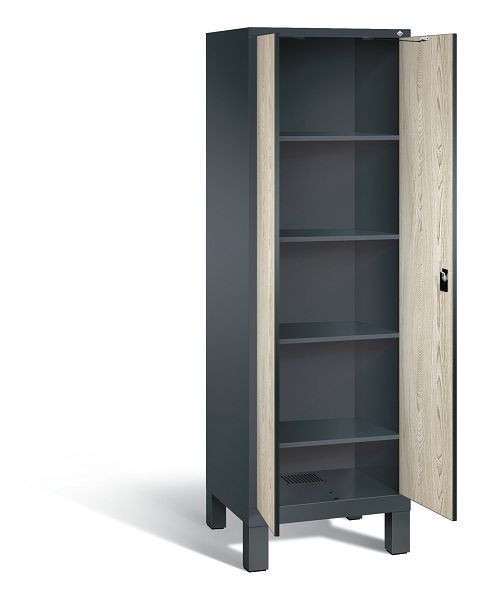 C+P washok Evolo, H1850xB610xD500mm, kleur: antracietgrijs / Sen ash decor, 48212-20B S10106