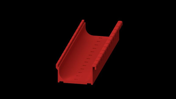 ANKE werkbanken bak medium voor bakplaat, 49 x 196 x 30,5 mm, 903.424