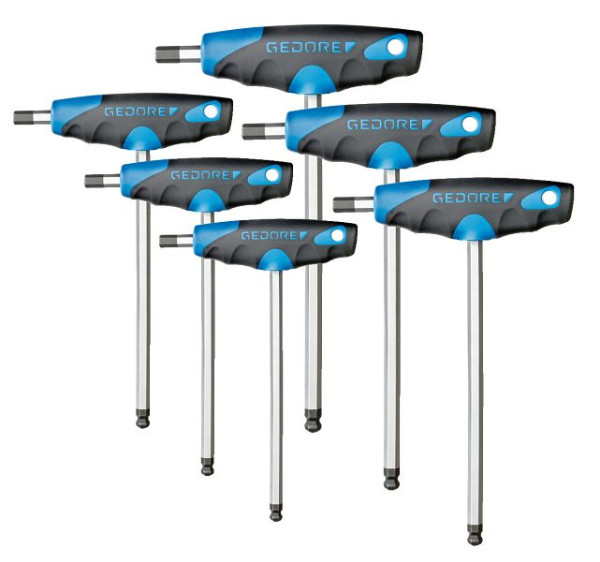 GEDORE haakse schroevendraaierset, 6-delig, 2998777