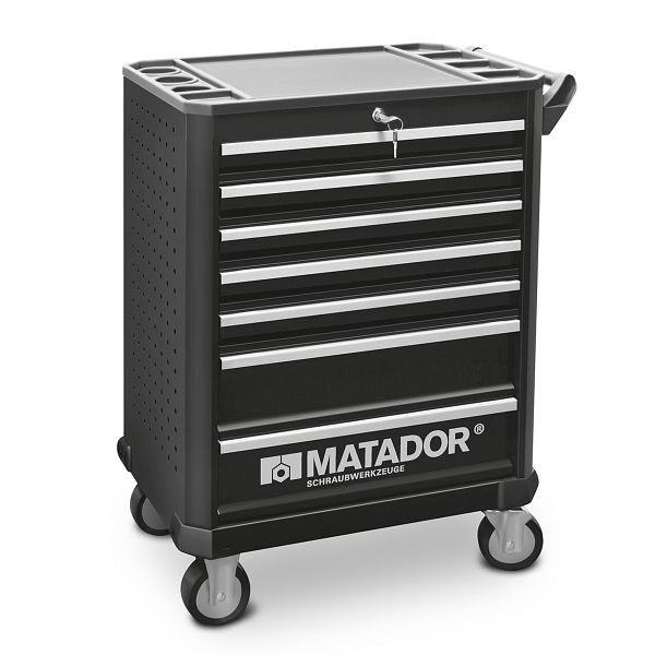 MATADOR RATIO werkplaatswagen met 7 laden, leeg, 1000 x 470 x 720 mm, 8163 0020