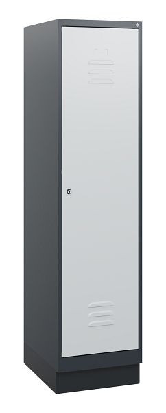 C+P luierkluis Classic PLUS, basis, 1630x400x500mm, 7016/7035, cilinderslot, 0800205-12 S10028