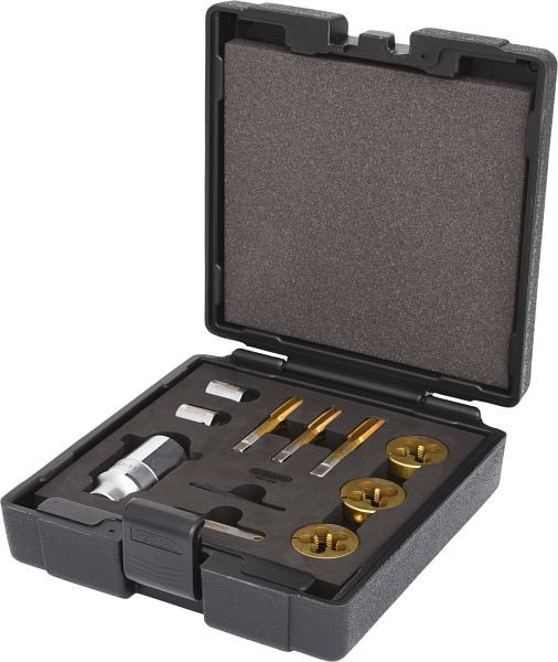 KS Tools 3/8" draadsnijset voor wielmoeren en schroeven, 11-delig, 150.1420