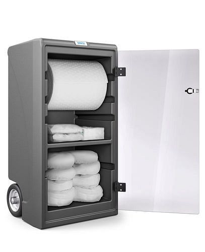 DENSORB noodset met absorberende matten in de Caddy Small, olieversie, 270-391