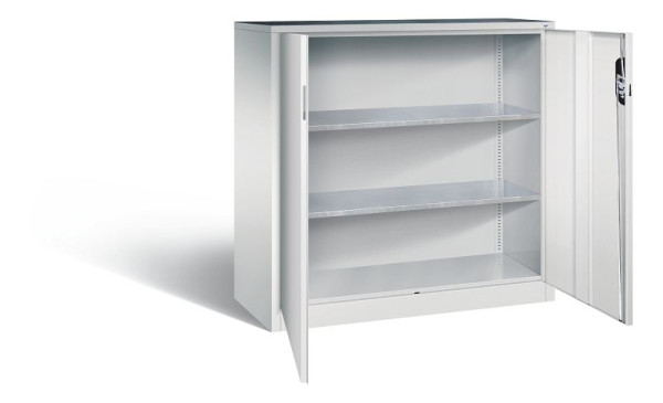 C+P gereedschapskast Acurado, H1200xB1200xD500mm, kleur: lichtgrijs, verzonken handgreep, 8531-000 S10143