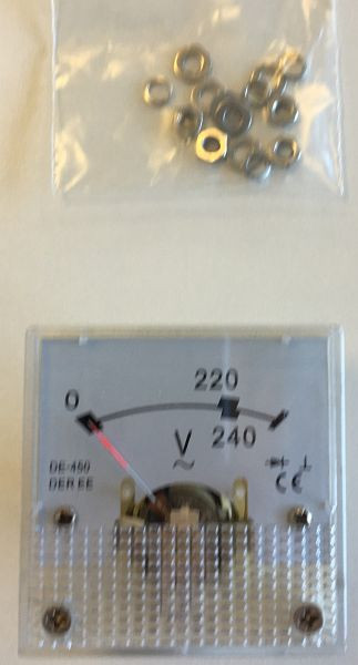 ELMAG spanningsmeter (voltmeter), 230V voor ES 2500/4000/5500, 9503662