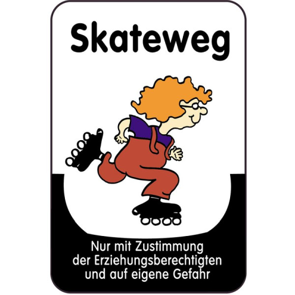 Stenen HGS speeltuinbord, skatepad - alleen met toestemming van de wettelijke voogd en..., 400 x 600 mm, 14838