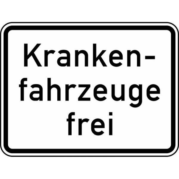 Stein HGS HGS ambulances gratis nr. 1026-34, 562x750mm /RA2/platte vorm 2mm, 1026-34-321