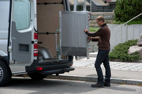 Altec installatieramp RRD, lengte: 2600 mm, breedte: 1000 mm, totale breedte: 1220 mm, 08101316