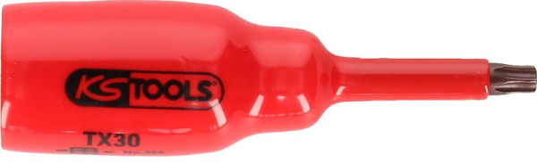 KS Tools bitdop 1/2" met beschermisolatie voor Torx-schroeven, T25, kort, 117.2435