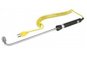 REED Oberflächentemperaturfühler, abgewinkelt, Type K, -58 to 932°F (-50 to 500°C), R2930