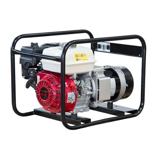 ELMAG stroomgenerator SEB 3300W-AVR met HONDA motor GX200 en AVR besturing, 53190