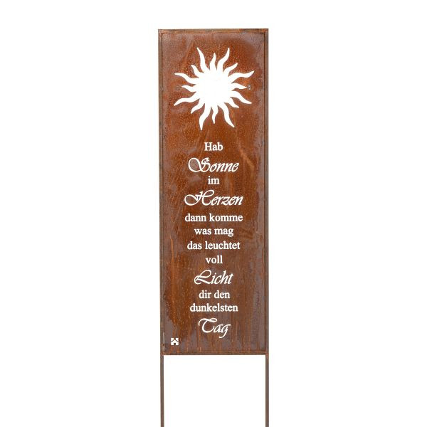 HOME DELUXE roest tuinpaal SUNLIGHT, 6400
