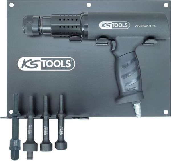 KS Tools Vibro-Impact pneumatische beitelhamerset, 6-delig, 515.3880