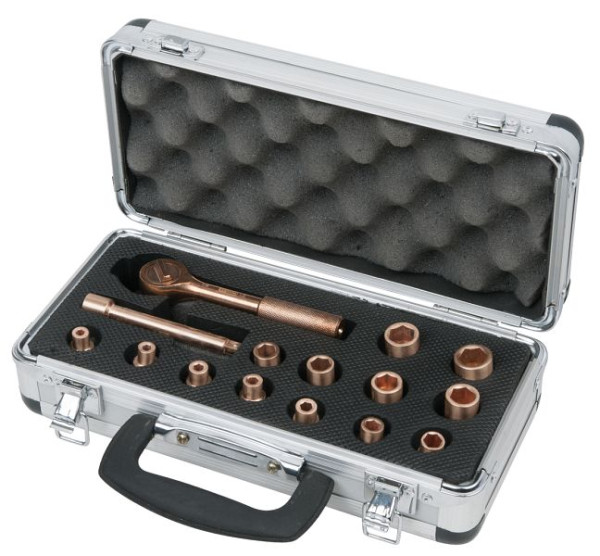 KS Tools BERYLLIUMplus dopsleutelset 1/4" 15-delig, 962.1485