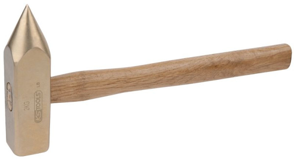 KS Tools BRONZEplus gat-/piercer 1000 g, met hickorysteel, 963.2130