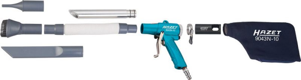 Hazet zuig-/blaaspistool, schakelbaar, 9043N-10