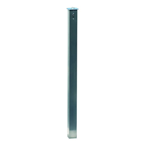 Stone HGS afzetpaal -Acero platte kop-, in inbouw afsluitbaar, 37526