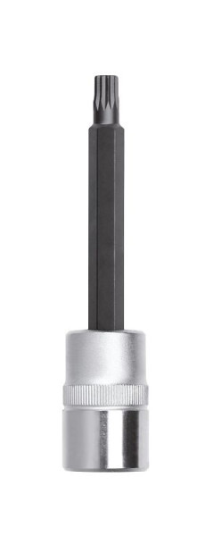 GEDORE rode schroevendraaierbit 1/2" voor binnenspline-schroeven XZN, lang M8, lengte 100 mm, 3300473