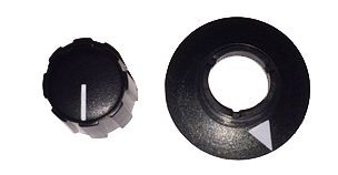 ELMAG draaiknop met schijf voor potentiometer voor MIG-serie MASTER 2000 en EUROMIG, 9504207