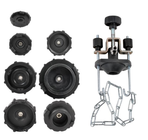 SW stalen adapterset voor expansievat, 8 stuks, 01499L