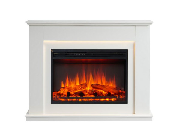 BALDERIA Ajax elektrische haard, 2000 W, wit, EF375A-MT375C-W