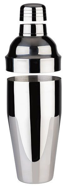 APS shaker, Ø 9 cm, hoogte: 23 cm, 0,7 liter, roestvrij staal, hoogglans gepolijst, 36011