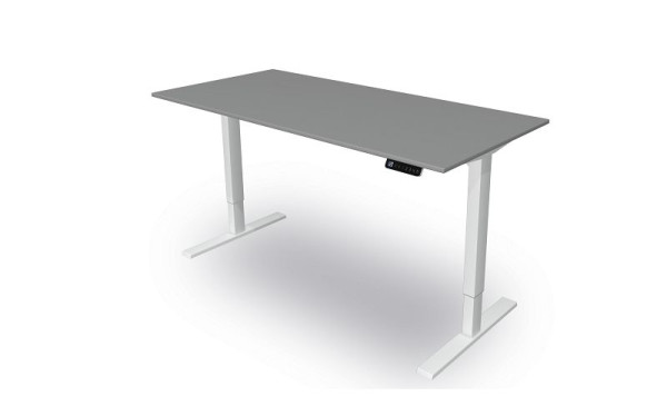 Kerkmann zit-statafel B 1600 x D 800 mm, elektrisch in hoogte verstelbaar van 720-1200 mm, Move 3, grafiet, 10380612
