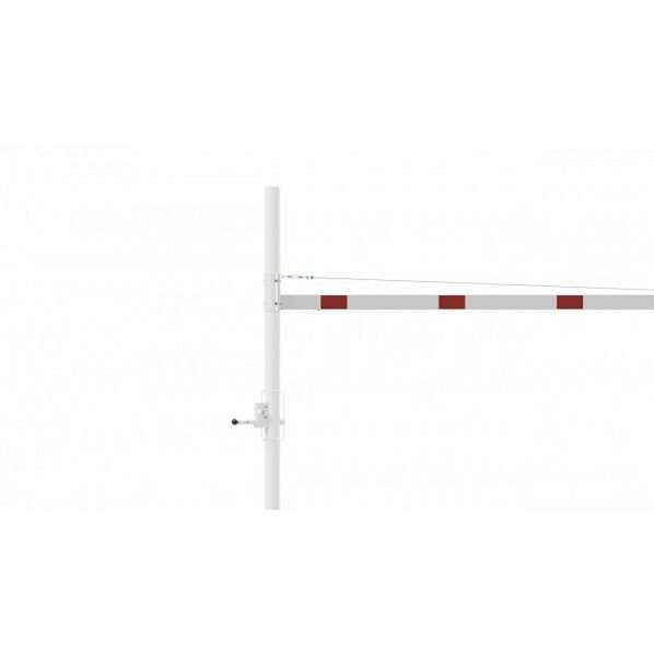 Schakehoogtebegrenzer, draaibaar en afsluitbaar, 4500 mm, 417_451FBP