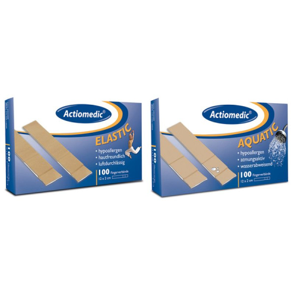 Stein HGS HGS vingerverbanden Actiomedic®, Aquatic/PE-folie/ 120 x 20 mm, 25482
