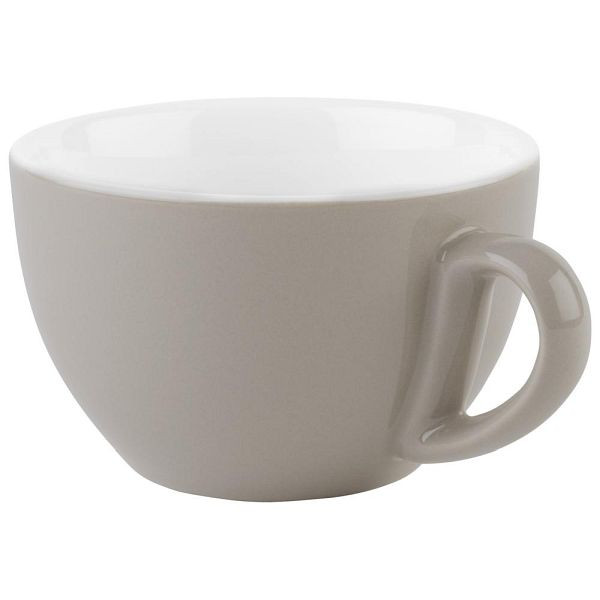APS cappuccinokopjes in grijs Ø 10,5 cm, hoogte: 6,5 cm, 300 ml, verpakking van 6, 16006
