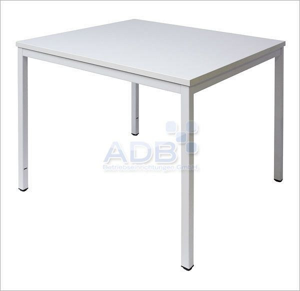 ADB stalen buistafel 800 mm x 800 mm x 750 mm, 78510
