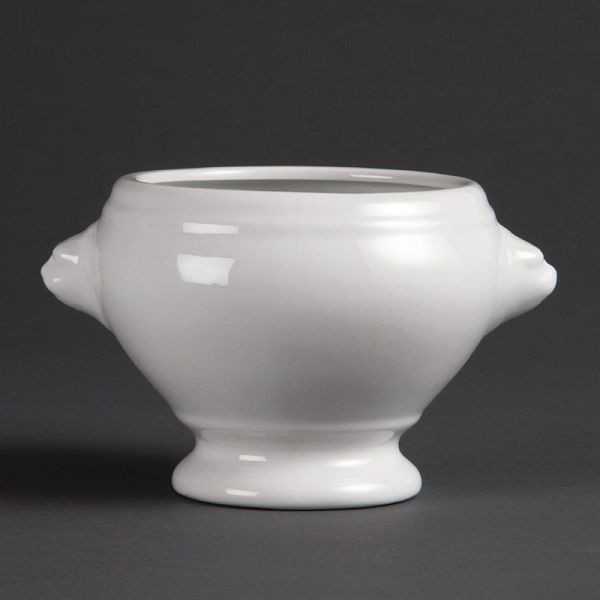 Olympia Whiteware soepkommen leeuwenkop 47,5cl, VE: 6 stuks, W442